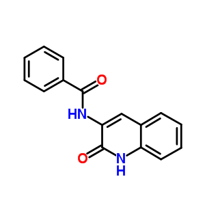 Benzamide,n-(1,2-dihydro-2-oxo-3-quinolinyl)-Structure,6635-81-0Structure Benzamide,n-(1,2-dihydro-2-oxo-3-quinolinyl)- Structure,6635-81-0Structure