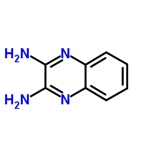2,3-二氨基喹噁啉結構式_6640-47-7結構式