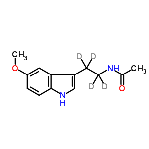 N-acetyl-5-methoxytryptamine-a,a,b,b-d4Structure,66521-38-8Structure N-acetyl-5-methoxytryptamine-a,a,b,b-d4 Structure,66521-38-8Structure