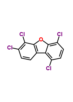 1,4,6,7-TetrachlorodibenzofuranStructure,66794-59-0Structure 1,4,6,7-Tetrachlorodibenzofuran Structure,66794-59-0Structure