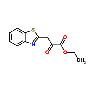 Ethyl 3-benzothiazol-2-yl-2-oxo-propanoateStructure,66904-39-0Structure Ethyl 3-benzothiazol-2-yl-2-oxo-propanoate Structure,66904-39-0Structure