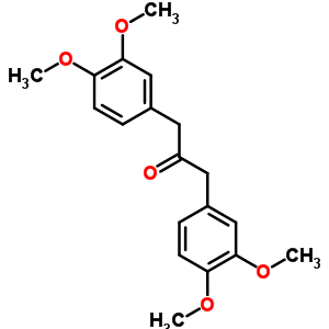 1,3-Bis(3,4-dimethoxyphenyl)propan-2-oneStructure,6704-25-2Structure 1,3-Bis(3,4-dimethoxyphenyl)propan-2-one Structure,6704-25-2Structure
