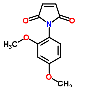 1-(2,4-Dimethoxy-phenyl)-pyrrole-2,5-dioneStructure,67154-42-1Structure 1-(2,4-Dimethoxy-phenyl)-pyrrole-2,5-dione Structure,67154-42-1Structure