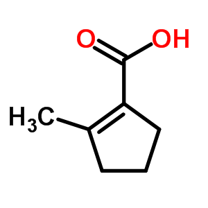 1-Cyclopentene-1-carboxylic acid, 2-methyl- (6ci,9ci)Structure,67209-77-2Structure 1-Cyclopentene-1-carboxylic acid, 2-methyl- (6ci,9ci) Structure,67209-77-2Structure