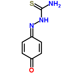 Hydrazinecarbothioamide,2-(4-oxo-2,5-cyclohexadien-1-ylidene)-Structure,67381-65-1Structure Hydrazinecarbothioamide,2-(4-oxo-2,5-cyclohexadien-1-ylidene)- Structure,67381-65-1Structure