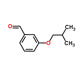 3-異丁氧基苯甲醛結(jié)構(gòu)式_67698-69-5結(jié)構(gòu)式