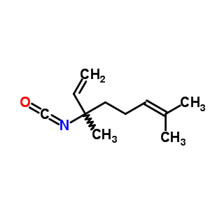 3-Isocyanato-3,7-dimethyl-octa-1,6-dieneStructure,67761-65-3Structure 3-Isocyanato-3,7-dimethyl-octa-1,6-diene Structure,67761-65-3Structure