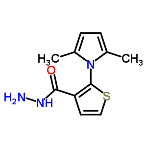 2-(2,5-Dimethyl-1h-1-pyrrolyl)-3-thiophenecarbohydrazideStructure,678139-53-2Structure 2-(2,5-Dimethyl-1h-1-pyrrolyl)-3-thiophenecarbohydrazide Structure,678139-53-2Structure