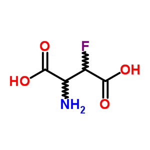 2-Amino-3-fluoro-butanedioic acidStructure,67866-76-6Structure 2-Amino-3-fluoro-butanedioic acid Structure,67866-76-6Structure