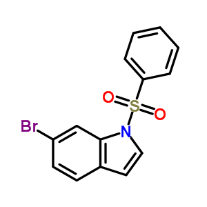 1H-Indole, 6-bromo-1-(phenylsulfonyl)-Structure,679794-03-7Structure 1H-Indole, 6-bromo-1-(phenylsulfonyl)- Structure,679794-03-7Structure