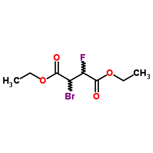 Diethyl 2-bromo-3-fluorosuccinateStructure,685-80-3Structure Diethyl 2-bromo-3-fluorosuccinate Structure,685-80-3Structure