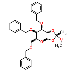 2,3,5-Tri-o-benzyl-1-o-(4-nitrobenzoyl)-d-arabinofuranoseStructure,68779-52-2Structure 2,3,5-Tri-o-benzyl-1-o-(4-nitrobenzoyl)-d-arabinofuranose Structure,68779-52-2Structure