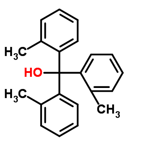 Benzenemethanol,2-methyl-a,a-bis(2-methylphenyl)-Structure,6922-86-7Structure Benzenemethanol,2-methyl-a,a-bis(2-methylphenyl)- Structure,6922-86-7Structure