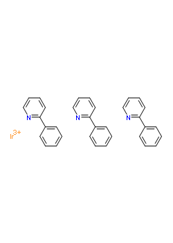 Tris(2-phenylpyridine)iridium(III)Structure,693794-98-8Structure Tris(2-phenylpyridine)iridium(III) Structure,693794-98-8Structure