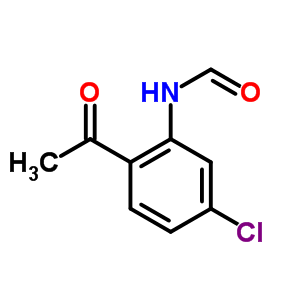 n-(2-乙?；?5-氯苯基)-甲酰胺結(jié)構(gòu)式_6938-28-9結(jié)構(gòu)式