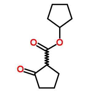 Cyclopentanecarboxylicacid, 2-oxo-, cyclopentyl esterStructure,6942-09-2Structure Cyclopentanecarboxylicacid, 2-oxo-, cyclopentyl ester Structure,6942-09-2Structure