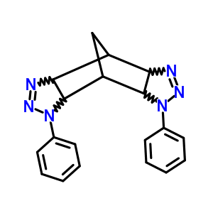 (9CI)-1,3a,4,4a,7,7a,8,8a-八氫-1,5-二苯基-4,8-甲烷苯并[1,2-d:4,5-d]雙噻唑結(jié)構(gòu)式_6945-88-6結(jié)構(gòu)式