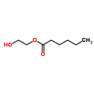 Hexanoic acid,2-hydroxyethyl esterStructure,6946-90-3Structure Hexanoic acid,2-hydroxyethyl ester Structure,6946-90-3Structure