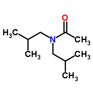 N,n-bis(2-methylpropyl)acetamideStructure,6951-79-7Structure N,n-bis(2-methylpropyl)acetamide Structure,6951-79-7Structure