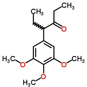 3-Hexanone,4-(3,4,5-trimethoxyphenyl)-Structure,6955-40-4Structure 3-Hexanone,4-(3,4,5-trimethoxyphenyl)- Structure,6955-40-4Structure