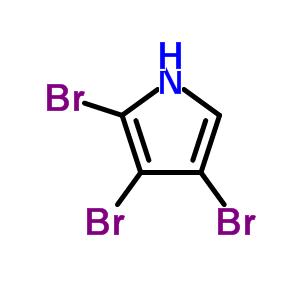 2,3,4-Tribromo-1h-pyrroleStructure,69624-12-0Structure 2,3,4-Tribromo-1h-pyrrole Structure,69624-12-0Structure