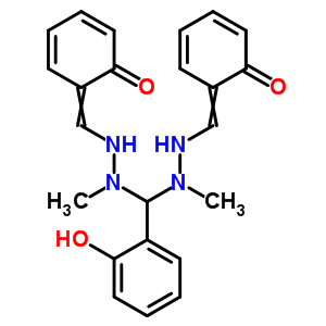 (9CI)-2-羥基苯甲醛 [(2-羥基苯基)亞甲基]雙(甲基肼酮)結(jié)構(gòu)式_6971-95-5結(jié)構(gòu)式