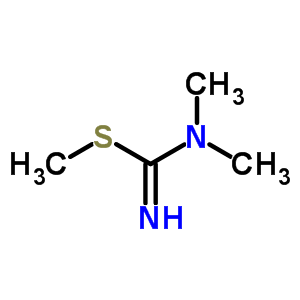 N,n-dimethyl-1-methylsulfanyl-methanimidamideStructure,6972-04-9Structure N,n-dimethyl-1-methylsulfanyl-methanimidamide Structure,6972-04-9Structure
