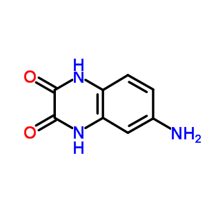 (9ci)-6-氨基-1,4-二氫-2,3-喹噁啉二酮結(jié)構(gòu)式_6973-93-9結(jié)構(gòu)式