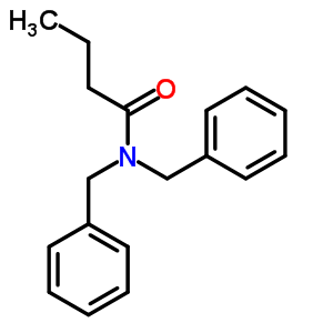 Butanamide, n,n-bis (phenylmethyl)-Structure,69833-22-3Structure Butanamide, n,n-bis (phenylmethyl)- Structure,69833-22-3Structure