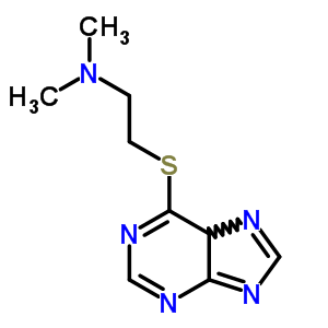 N,n-dimethyl-2-(5h-purin-6-ylsulfanyl)ethanamineStructure,70001-82-0Structure N,n-dimethyl-2-(5h-purin-6-ylsulfanyl)ethanamine Structure,70001-82-0Structure