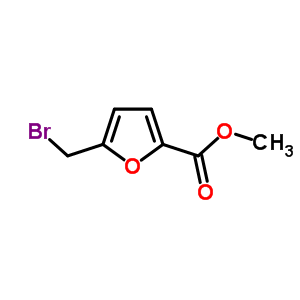 5-(溴甲基)-2-糠酸甲酯結(jié)構(gòu)式_70117-25-8結(jié)構(gòu)式