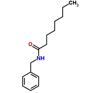 N-芐基辛烷酰胺結(jié)構(gòu)式_70659-87-9結(jié)構(gòu)式