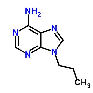 9H-purin-6-amine, 9-propyl-Structure,707-98-2Structure 9H-purin-6-amine, 9-propyl- Structure,707-98-2Structure