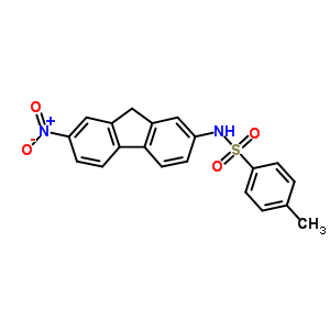 Benzenesulfonamide,4-methyl-n-(7-nitro-9h-fluoren-2-yl)-Structure,70730-48-2Structure Benzenesulfonamide,4-methyl-n-(7-nitro-9h-fluoren-2-yl)- Structure,70730-48-2Structure