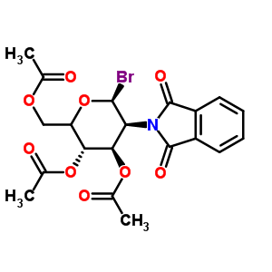 Bromo 2-deoxy-2-n-phthalimido-3,4,6-tri-o-acetyl-alpha,beta-d-glucopyranosideStructure,70831-94-6Structure Bromo 2-deoxy-2-n-phthalimido-3,4,6-tri-o-acetyl-alpha,beta-d-glucopyranoside Structure,70831-94-6Structure