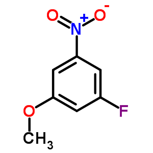 3-Fluoro-5-nitroanisoleStructure,7087-60-7Structure 3-Fluoro-5-nitroanisole Structure,7087-60-7Structure