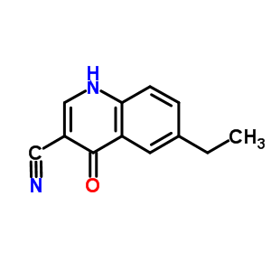 6-Ethyl-4-oxo-1,4-dihydroquinoline-3-carbonitrileStructure,71083-81-3Structure 6-Ethyl-4-oxo-1,4-dihydroquinoline-3-carbonitrile Structure,71083-81-3Structure