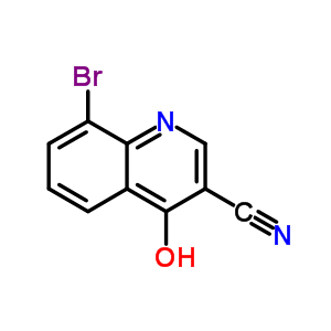 8-Bromo-1,4-dihydro-4-oxo-3-quinolinecarbonitrileStructure,71246-50-9Structure 8-Bromo-1,4-dihydro-4-oxo-3-quinolinecarbonitrile Structure,71246-50-9Structure