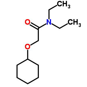 Acetamide,2-(cyclohexyloxy)-n,n-diethyl-Structure,7144-73-2Structure Acetamide,2-(cyclohexyloxy)-n,n-diethyl- Structure,7144-73-2Structure