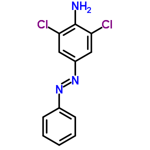 Benzenamine,2,6-dichloro-4-(2-phenyldiazenyl)-Structure,7145-65-5Structure Benzenamine,2,6-dichloro-4-(2-phenyldiazenyl)- Structure,7145-65-5Structure