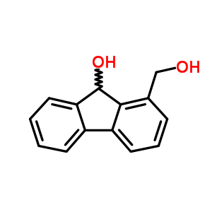 9H-fluorene-1-methanol,9-hydroxy-Structure,7145-70-2Structure 9H-fluorene-1-methanol,9-hydroxy- Structure,7145-70-2Structure