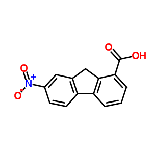 9H-fluorene-1-carboxylicacid, 7-nitro-Structure,7145-75-7Structure 9H-fluorene-1-carboxylicacid, 7-nitro- Structure,7145-75-7Structure