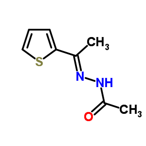 N-(1-thiophen-2-ylethylideneamino)acetamideStructure,71511-74-5Structure N-(1-thiophen-2-ylethylideneamino)acetamide Structure,71511-74-5Structure