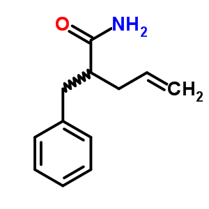 (R)-2-芐基-戊-4-烯酸酰胺結(jié)構(gòu)式_7154-69-0結(jié)構(gòu)式