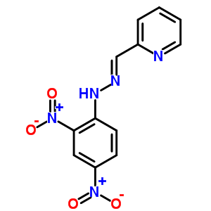 2,4-Dinitro-n-(pyridin-2-ylmethylideneamino)anilineStructure,71606-79-6Structure 2,4-Dinitro-n-(pyridin-2-ylmethylideneamino)aniline Structure,71606-79-6Structure