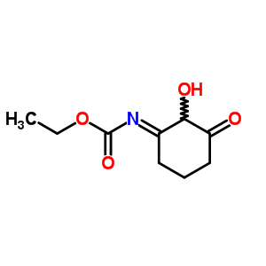 Ethyl (ne)-n-(2-hydroxy-3-oxo-cyclohexylidene)carbamateStructure,71841-80-0Structure Ethyl (ne)-n-(2-hydroxy-3-oxo-cyclohexylidene)carbamate Structure,71841-80-0Structure