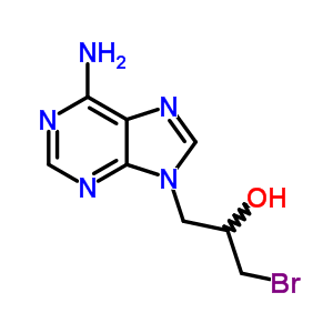 9H-purine-9-ethanol,6-amino-a-(bromomethyl)-Structure,72220-14-5Structure 9H-purine-9-ethanol,6-amino-a-(bromomethyl)- Structure,72220-14-5Structure