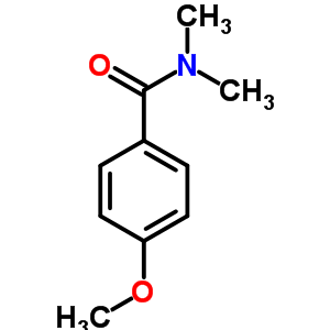 Benzamide, 4-methoxy-n,n-dimethyl-Structure,7291-00-1Structure Benzamide, 4-methoxy-n,n-dimethyl- Structure,7291-00-1Structure