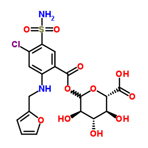 Furosemide acyl-beta-d-glucuronideStructure,72967-59-0Structure Furosemide acyl-beta-d-glucuronide Structure,72967-59-0Structure