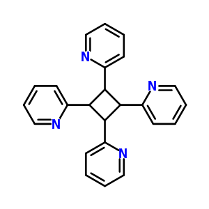 2-(2,3,4-Tripyridin-2-ylcyclobutyl)pyridineStructure,73069-90-6Structure 2-(2,3,4-Tripyridin-2-ylcyclobutyl)pyridine Structure,73069-90-6Structure